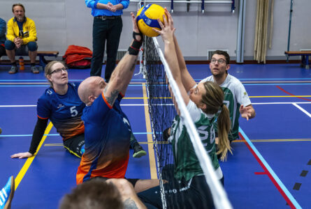 Nieuwe sport in Alkmaar: Zitvolleybal