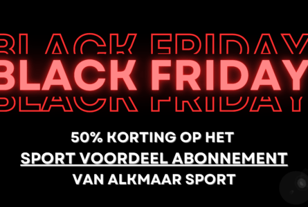 Black Friday deal bij zwembad Hoornse Vaart, ijsbaan De Meent en zwembad De Hout!